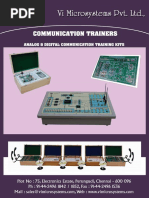 Analog & Digital Communication Trainer