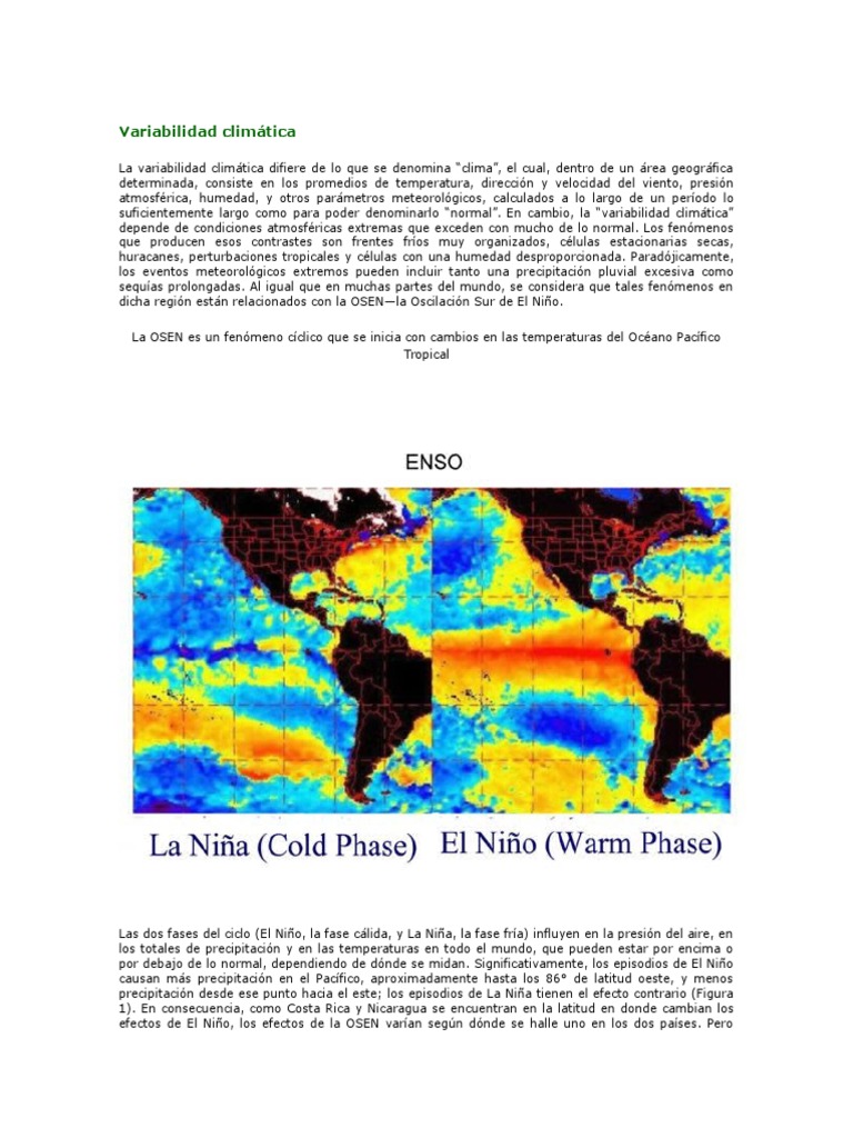 Variabilidad climática