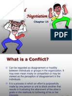 Conflict and Negotiation