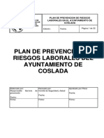 Plan Prevencion de Riesgos Laborales Ayto Coslada