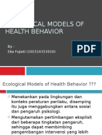 Ecological Models of Health Behavior