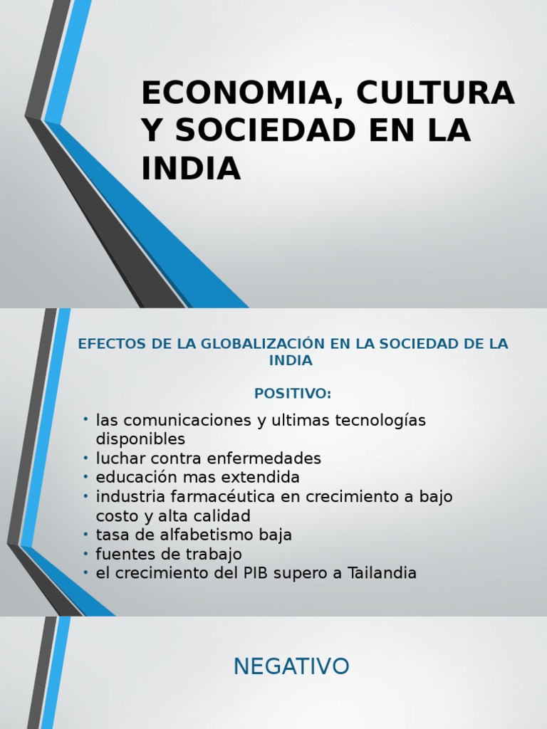 Economia, Cultura y Sociedad en La India Crecimiento económico China