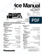 Panasonic Sa-Ak27 Sm 1