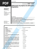 NBR 13532 - Elaboração de Projetos de edificações-Arquitetura