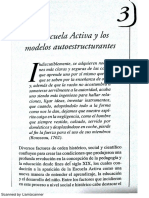 Los Modelos Pedagógicos Hacia Una Pedagogía Dialogante - Julian de Zubiria Samper - Capítulo 3 La Escuela Activa y Los Modelos Autoestructurantes