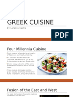 Greek Cuisine History