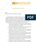 1996 - Declaração de São Paulo II