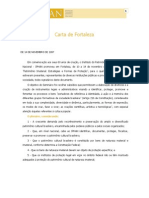 1997 - Carta de Fortaleza