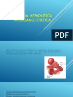 Anemia Hemolitica Microangiopatica