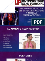 Anatomofisiopatología del sistema respiratorio y técnicas fisioterapéuticas