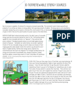 Renewable and Nonrenewable Energy Sources Text Tuesday