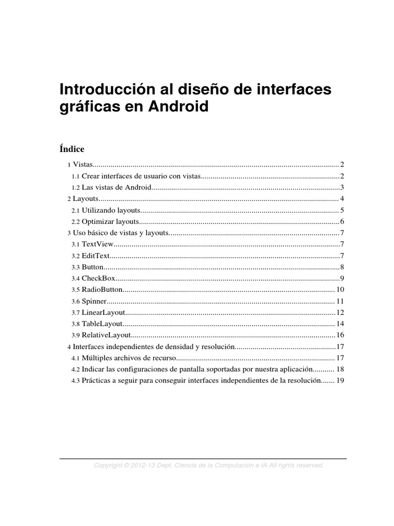 Apuntes | PDF | Interfaz de usuario | Interfaces gráficas de usuario