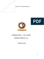 Estatutos Fundacion Isidro Fabela Oaxaca