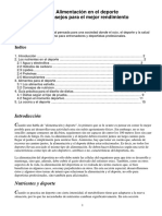 Alimentación En El Deporte - Consejos Para un Mejor Rendimiento.pdf