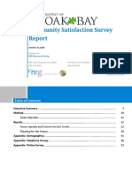 District of Oak Bay - Community Satisfaction Survey - Final Report (October 31 2016)