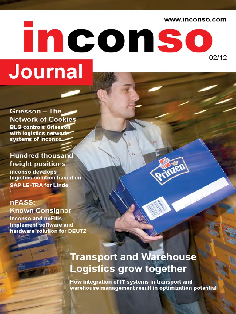 Inconso Journal ENG | PDF | Logistics | Sap Se