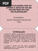o Ensino de Biologia Na Educação de Jovens