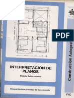 Interpretación de Planos - Construcción Autogestionada PDF