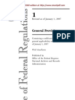 General Provisions: Revised As of January 1, 200 7