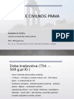 Civilno Pravo - Zakonik XII Ploca