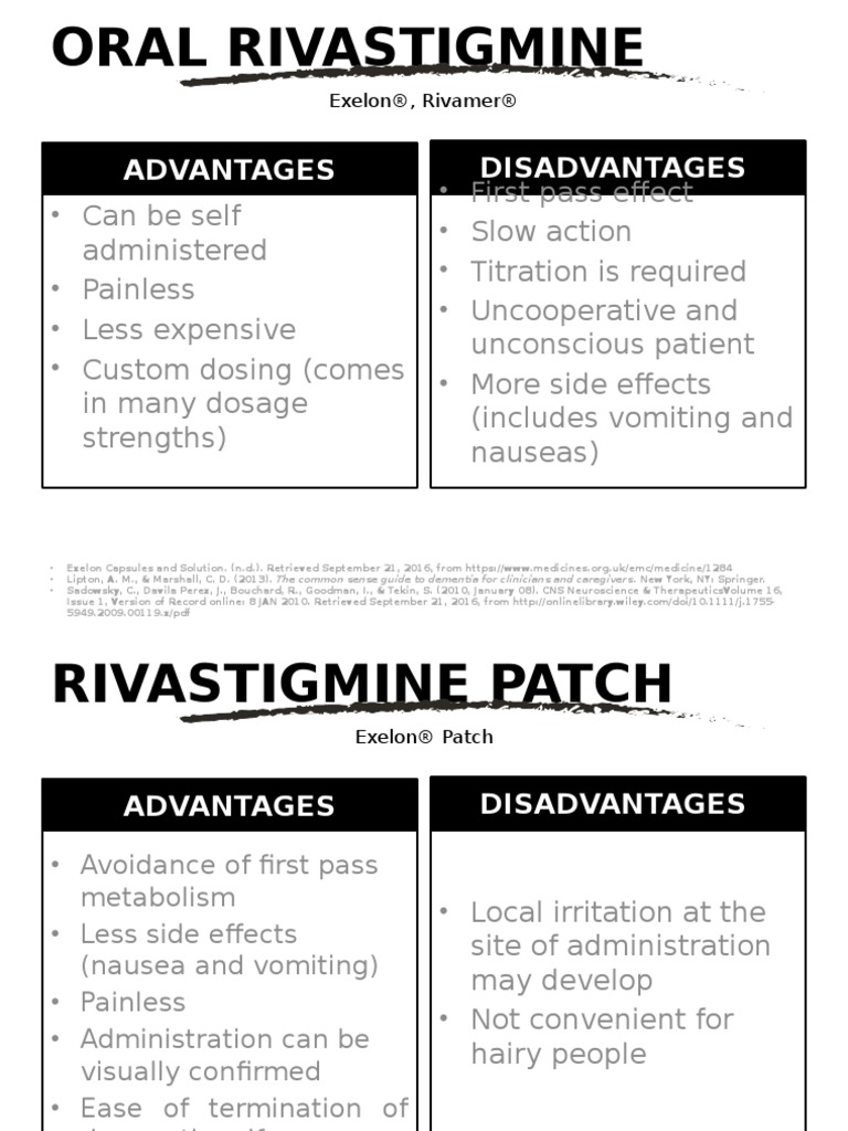 Rivastigmine