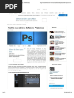 Facilite suas edições de foto no Photoshop - Photoshop