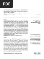 2006 Fatores de Risco Associados a Hipertensão Em Pacientes Com Avc