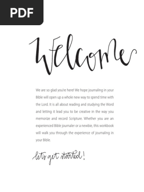Bible Journaling Workbook