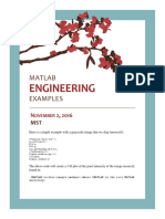 Engineering: Matlab Examples
