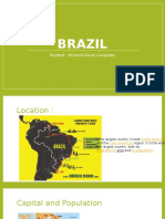 Brazil: Student: Richard Olarte Cespedes