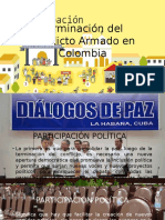 Terminación Del Conflicto Armado en Colombia