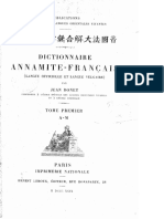 (1899) Dictionnaire Annamite - Francais - Jean Bonet