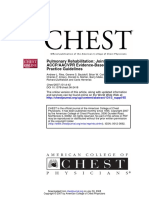 2007 Pulmonary Rehabilitation Joint Accp Aacvpr Evidence Based Clinical Practice Guidelines