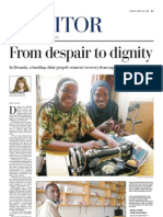 From Despair To Dignity in Rwanda