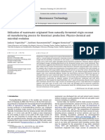 Utilization of Wastewater Originated From Naturall