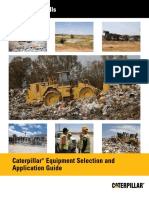 Waste Landfill CAT Equipment Selection Application