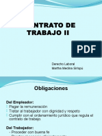 Contrato de Trabajo II