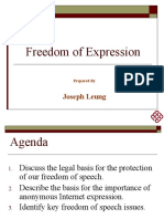 Freedom of Expression