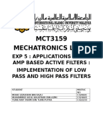 MCT3159 Mechatronics Lab Ii