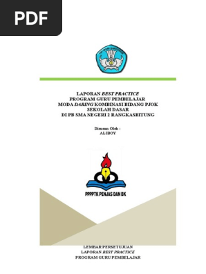 Contoh Laporan Best Practice Pkp Bk Smp Websiteedukasi Id