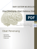 Farmakoterapi Sistem Neurologi Obat Penenang, Obat Oedema Otak