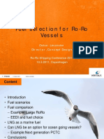 2011.03 WARTSILA Fuel Selection For Ro-Ro Vessels (LNG, Etc.)