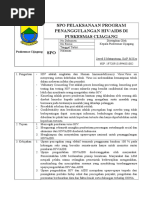 Download 4SPO PELAKSANAAN PROGRAM PENANGGULANGAN HIVAIDSdocx by Asti Mahendra SN329849768 doc pdf