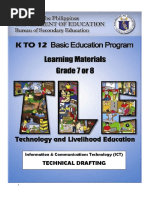 K To 12 Entrep-Based Technical Drafting Learning Module PDF