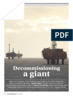 Decommissioning a giant: removing the Brent Delta topside