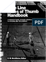 Pipe Line Rules of Thumb Handbook