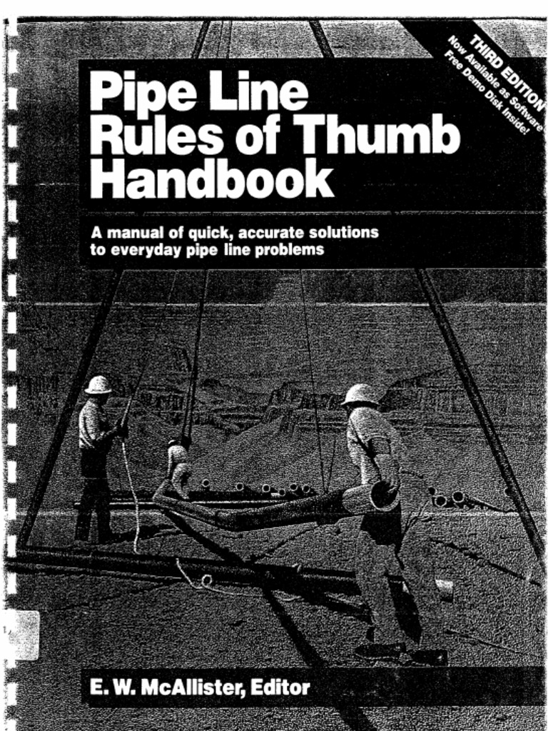 Pipe Line Rules of Thumb Handbook