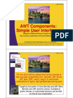 11 AWT Components
