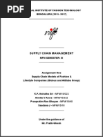 Supply Chain Model of Alibaba and Globus