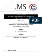 Final Report Jalinan Muhibbah Ilmu Ums-Usm